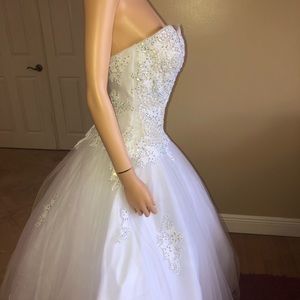 White Wedding Gown